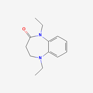 1,5-diethyl-1,3,4,5-tetrahydro-2H-1,5-benzodiazepin-2-one