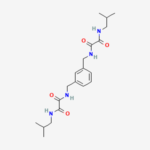 N~1~,N~1~'-(benzene-1,3-diyldimethanediyl)bis[N~2~-(2-methylpropyl)ethanediamide]