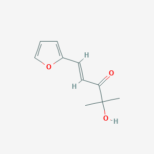 (1E)-1-(furan-2-yl)-4-hydroxy-4-methylpent-1-en-3-one