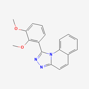 1-(2,3-Dimethoxyphenyl)-[1,2,4]triazolo[4,3-a]quinoline