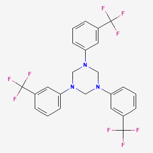 1,3,5-Tris[3-(trifluoromethyl)phenyl]-1,3,5-triazinane