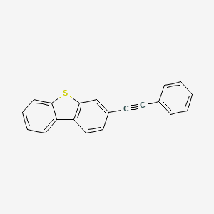 3-(Phenylethynyl)dibenzo[b,d]thiophene