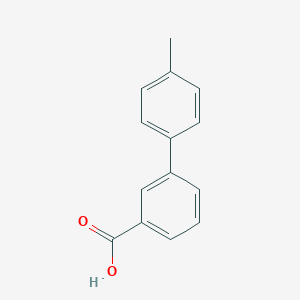 molecular formula C14H12O2 B115233 4'-Methylbiphenyl-3-carboxylic acid CAS No. 147404-69-1
