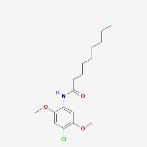 N-(4-chloro-2,5-dimethoxyphenyl)decanamide