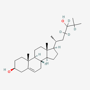 molecular formula C₂₇H₄₂D₄O₂ B1152338 24-Hydroxycholesterol-d4 