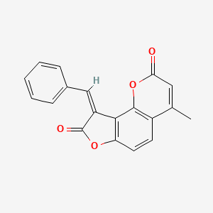 (9Z)-9-Benzylidene-4-methyl-2H-furo[2,3-H]chromene-2,8(9H)-dione