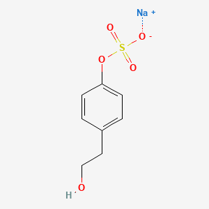 molecular formula C₈H₉NaO₅S B1152370 Tyrosol Sulfate Sodium Salt 