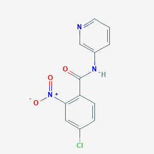 4-chloro-2-nitro-N-(pyridin-3-yl)benzamide