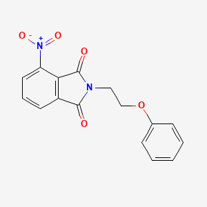 4-nitro-2-(2-phenoxyethyl)-1H-isoindole-1,3(2H)-dione