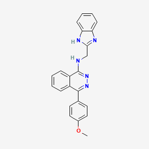 N-(1H-benzimidazol-2-ylmethyl)-4-(4-methoxyphenyl)phthalazin-1-amine