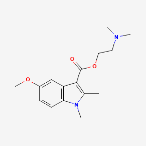 2-(dimethylamino)ethyl 5-methoxy-1,2-dimethyl-1H-indole-3-carboxylate