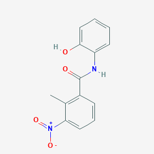 N-(2-hydroxyphenyl)-2-methyl-3-nitrobenzamide