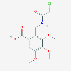 2-{[(Chloroacetyl)amino]methyl}-3,4,5-trimethoxybenzoic acid