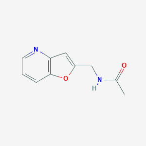 molecular formula C10H10N2O2 B115242 N-(Furo[3,2-b]pyridin-2-ylmethyl)acetamide CAS No. 153863-98-0