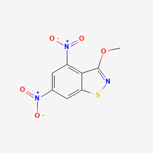 3-Methoxy-4,6-dinitro-1,2-benzothiazole