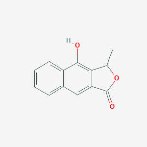 molecular formula C13H10O3 B115245 4-Hydroxy-3-methylnaphtho[2,3-c]furan-1(3h)-one CAS No. 148870-43-3