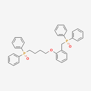 {2-[4-(Diphenylphosphoryl)butoxy]benzyl}(diphenyl)phosphane oxide