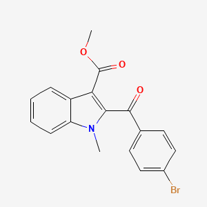 methyl 2-(4-bromobenzoyl)-1-methyl-1H-indole-3-carboxylate