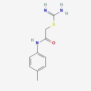 2-[(4-Methylphenyl)amino]-2-oxoethyl carbamimidothioate