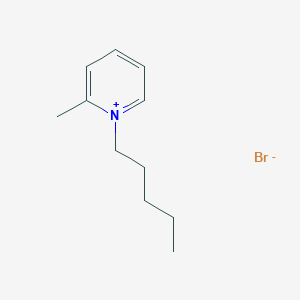 molecular formula C11H18BrN B115258 2-Methyl-1-pentylpyridin-1-ium;bromide CAS No. 148292-41-5