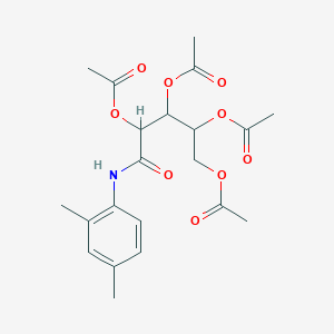 [2,3,4-triacetyloxy-5-(2,4-dimethylanilino)-5-oxopentyl] acetate