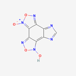 7H-imidazo[4,5-e][1,2,5]oxadiazolo[3,4-g][2,1,3]benzoxadiazole 3,6-dioxide (non-preferred name)