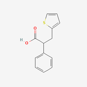 2-Phenyl-3-(2-thienyl)propanoic acid