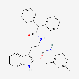 N-(2,4-dimethylphenyl)-Nalpha-(diphenylacetyl)tryptophanamide