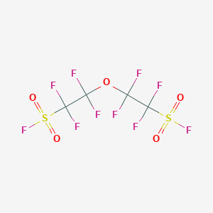 molecular formula C4F10O5S2 B115279 双[2-(氟磺酰)四氟乙基]醚 CAS No. 146829-79-0