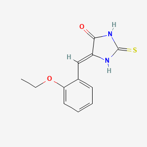 (5Z)-5-[(2-ethoxyphenyl)methylidene]-2-sulfanylideneimidazolidin-4-one