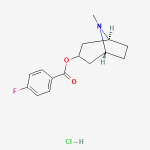 molecular formula C₁₅H₁₈FNO₂·HCl B1152865 Unii-ET84TH94BH 