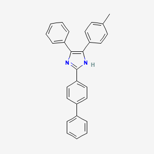 2-(biphenyl-4-yl)-5-(4-methylphenyl)-4-phenyl-1H-imidazole