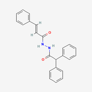 (2E)-N'-(diphenylacetyl)-3-phenylprop-2-enehydrazide