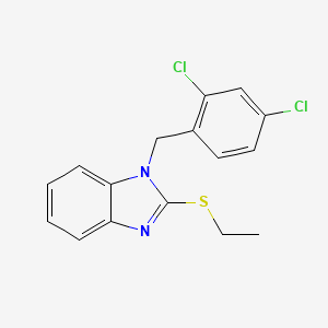 1-(2,4-dichlorobenzyl)-2-(ethylsulfanyl)-1H-benzimidazole