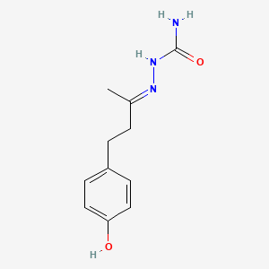 Semicarbazide, 1-[3-(4-hydroxy-phenyl)-1-methyl-propylidene]-