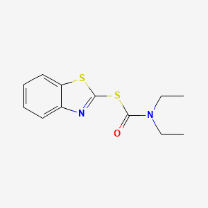 S-1,3-benzothiazol-2-yl diethylcarbamothioate