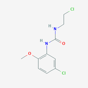 1-(2-Chloroethyl)-3-(5-chloro-2-methoxyphenyl)urea