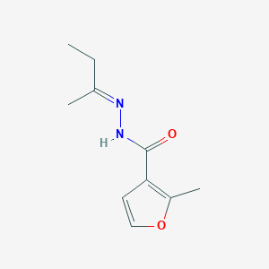 N'-[(2E)-butan-2-ylidene]-2-methylfuran-3-carbohydrazide