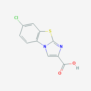 6-Chloroimidazo[2,1-b][1,3]benzothiazole-2-carboxylic acid