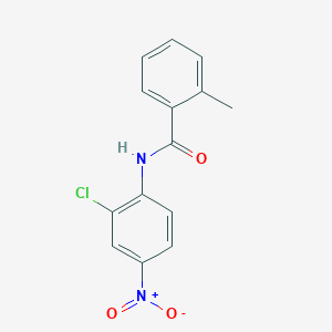 N-(2-chloro-4-nitrophenyl)-2-methylbenzamide