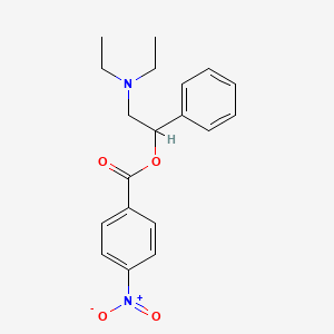 2-(Diethylamino)-1-phenylethyl 4-nitrobenzoate