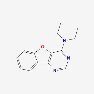 N,N-diethyl[1]benzofuro[3,2-d]pyrimidin-4-amine