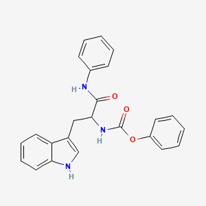 Nalpha-(phenoxycarbonyl)-N-phenyltryptophanamide