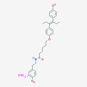 molecular formula C32H38INO4 B115301 Hipdsha CAS No. 140683-97-2