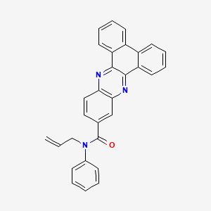 N-Allyl-N-phenyldibenzo[A,C]phenazine-11-carboxamide