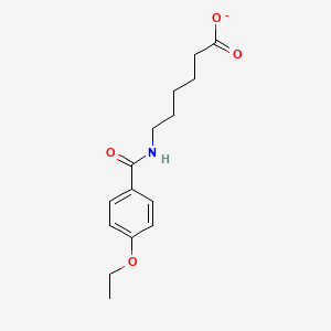 6-{[(4-Ethoxyphenyl)carbonyl]amino}hexanoate