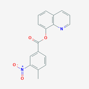 Quinolin-8-yl 4-methyl-3-nitrobenzoate