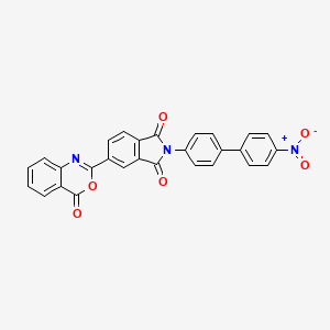 2-(4'-nitrobiphenyl-4-yl)-5-(4-oxo-4H-3,1-benzoxazin-2-yl)-1H-isoindole-1,3(2H)-dione