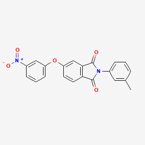 2-(3-methylphenyl)-5-(3-nitrophenoxy)-1H-isoindole-1,3(2H)-dione