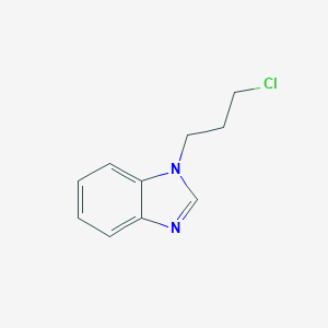 molecular formula C10H11ClN2 B115308 1-(3-Chloropropyl)-1H-benzimidazole CAS No. 151029-72-0